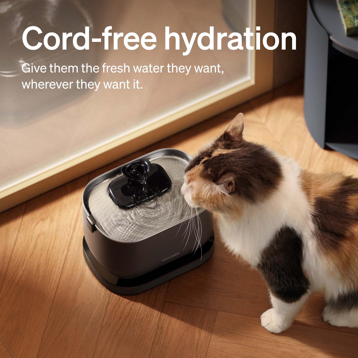 PETLIBRO Cat Water Fountain. Chosen for real quality, fits naturally into modern pet homes.