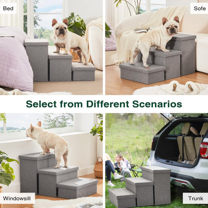Love's cabin Dog Stairs for High Bed. Chosen for real quality, fits naturally into modern pet homes.