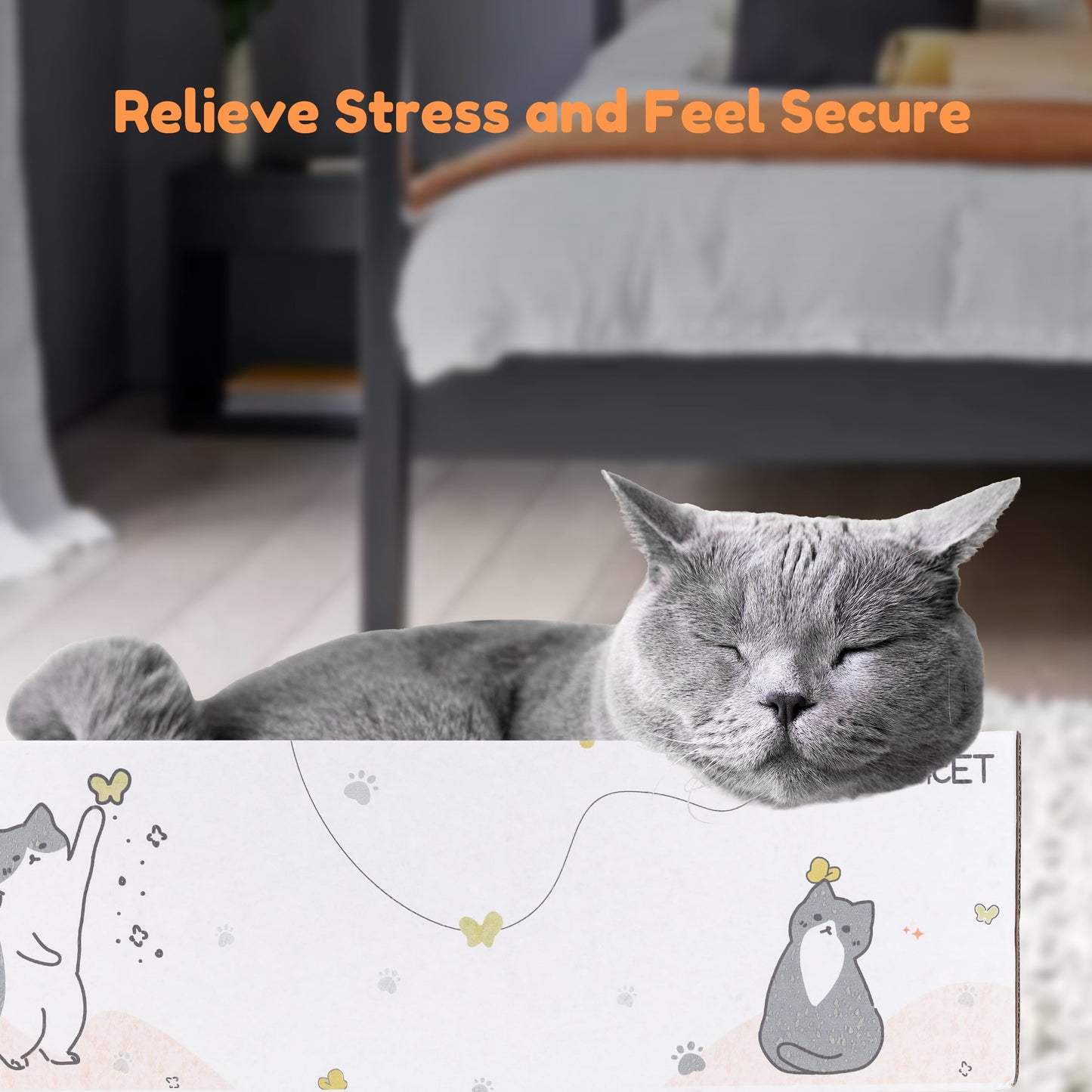 PatiencET Cat Scratch Pad with Box. Chosen for real quality, fits naturally into modern pet homes.