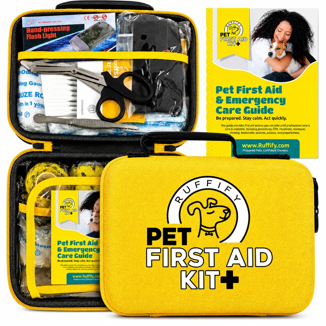 Ruffify Dog and Cat First Aid Kit. Chosen for real quality, fits naturally into modern pet homes.