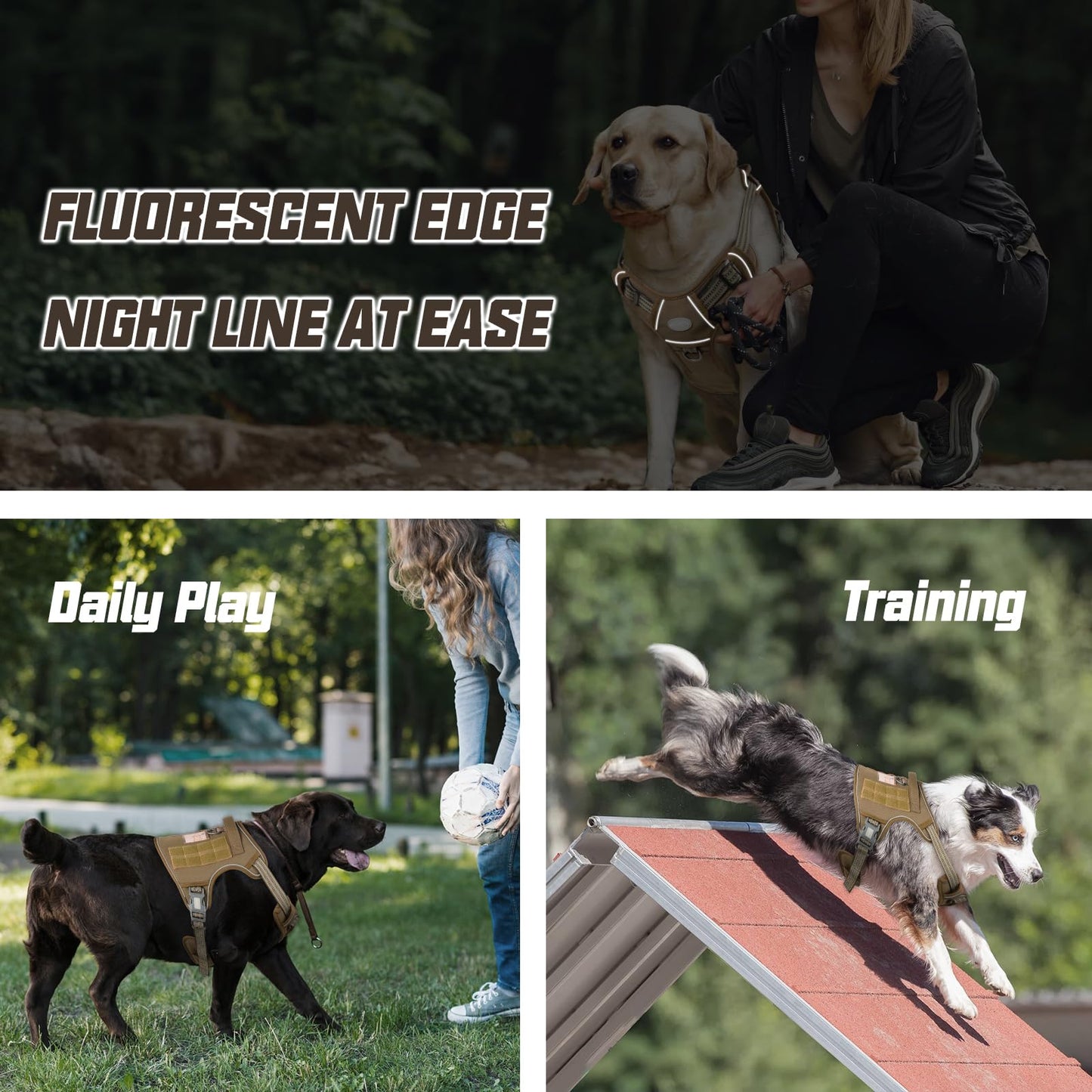 Auroth Tactical Dog Harness for Large Dogs No Pull. Chosen for real quality, fits naturally into