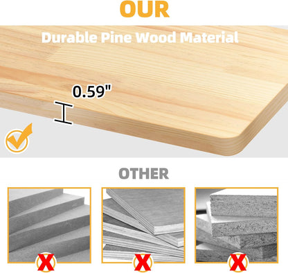 Cat Wall Shelves, Cat Wall Furniture Pine Wooden Feline Shelf, 16 Piece Feline Shelves and Perches with Condos, House, Steps, Bridge Ladder, Scratching Post and Tunnel