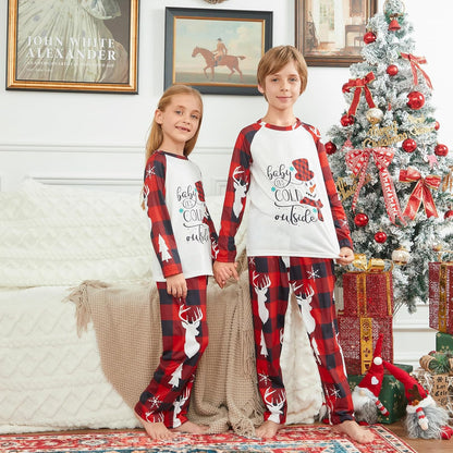 Matching Family Christmas Pajamas Set - Xmas Sleepwear PJs