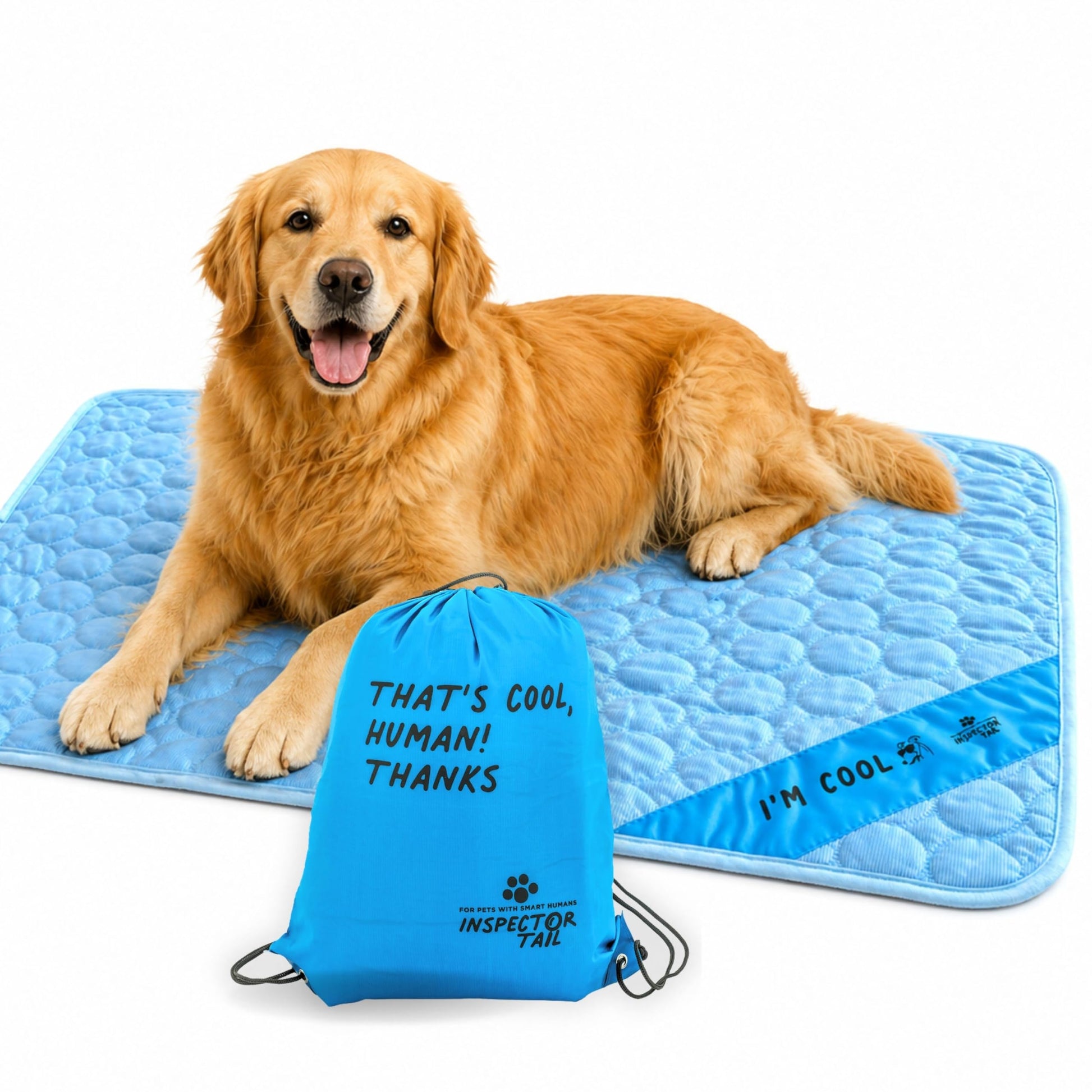 INSPECTOR TAIL Dog Cooling Mat. Chosen for real quality, fits naturally into modern pet homes.