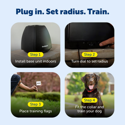 PetSafe Stay & Play Wireless Fence for Stubborn Dogs. Chosen for real quality, fits naturally into