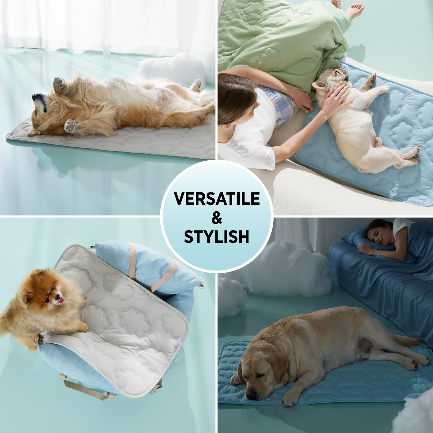 LE SURE ApexCloud™ QMAX>0.5 Breathable XL Dog Cooling. Chosen for real quality, fits naturally into