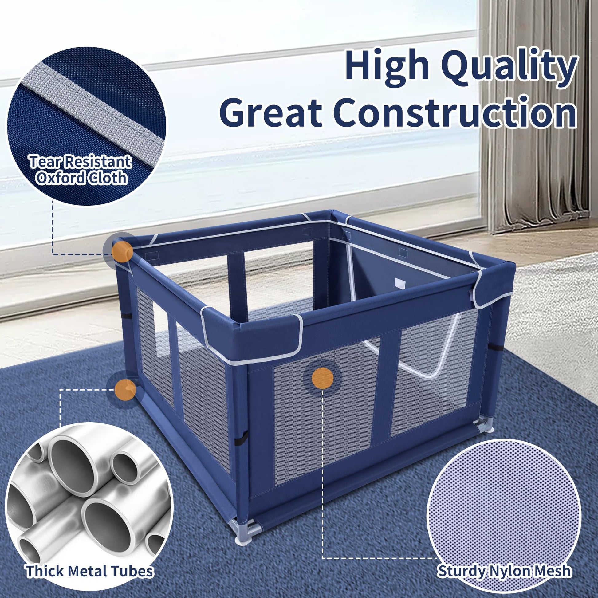 Puppy Playpen Indoor for Dog Small Pets. Chosen for real quality, fits naturally into modern pet