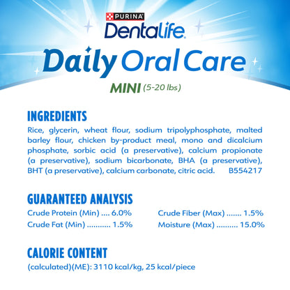 Dentalife Purina Daily Oral Care Dental Dog Treats for. Chosen for real quality, fits naturally