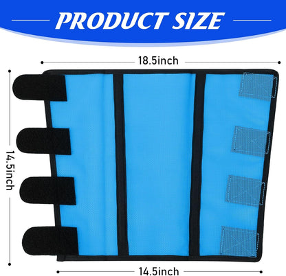 8 Pcs Mesh Fly Boots for Horse Breathable Mesh Horse Boots Protective Horse Leg Wraps Horse Leggings for Preventing Flies and Mosquitoes Bites (Light Pink, Dark Pink)