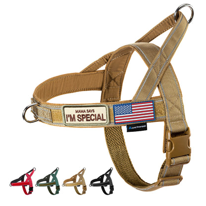 Annchwool No Pull Dog Harness with Soft Padded Handle. Chosen for real quality, fits naturally into