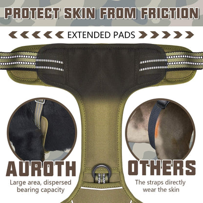Auroth Tactical Dog Harness for Large Dogs No Pull. Chosen for real quality, fits naturally into