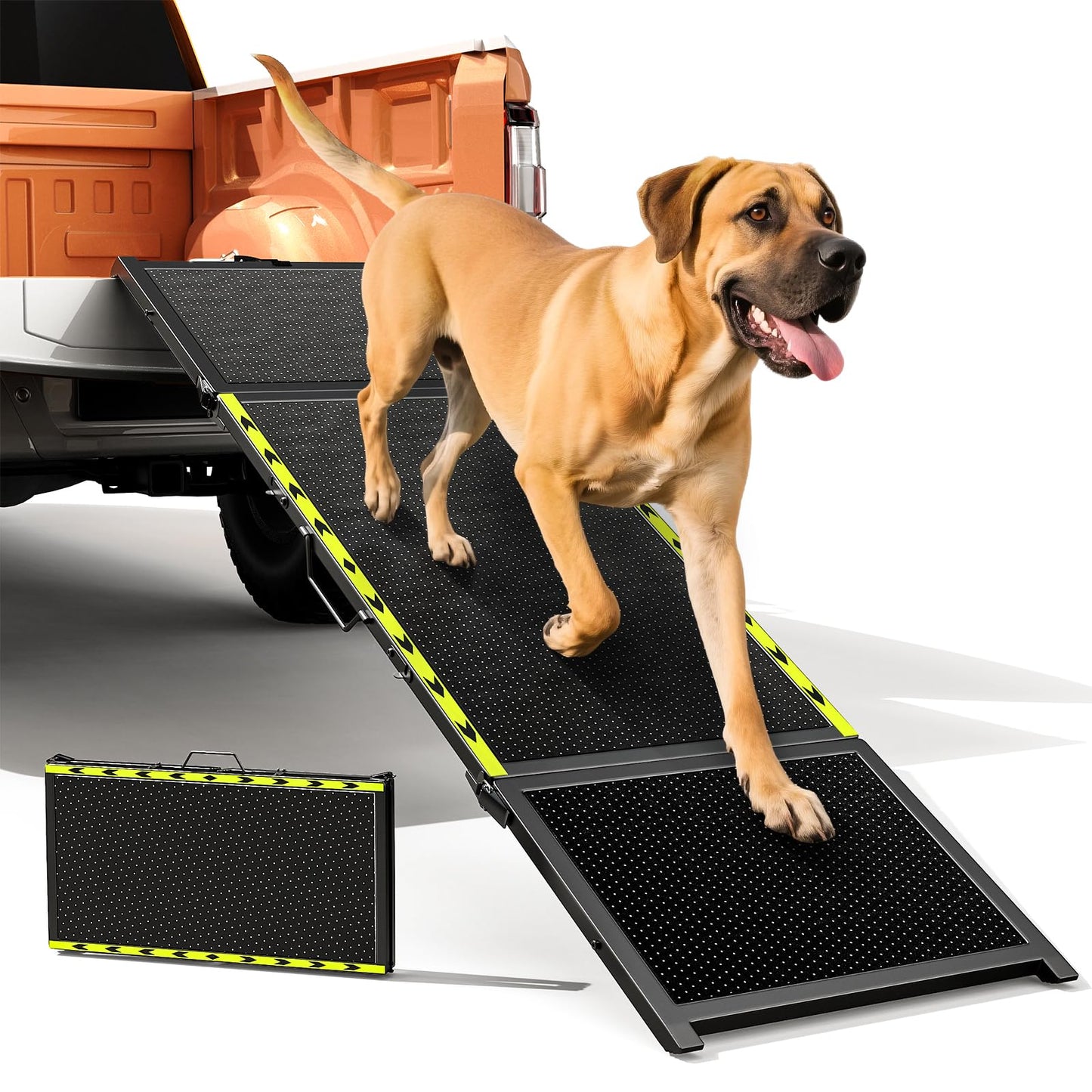 74'' L & 20'' W Longest Dog Ramp for Car. Chosen for real quality, fits naturally into modern pet