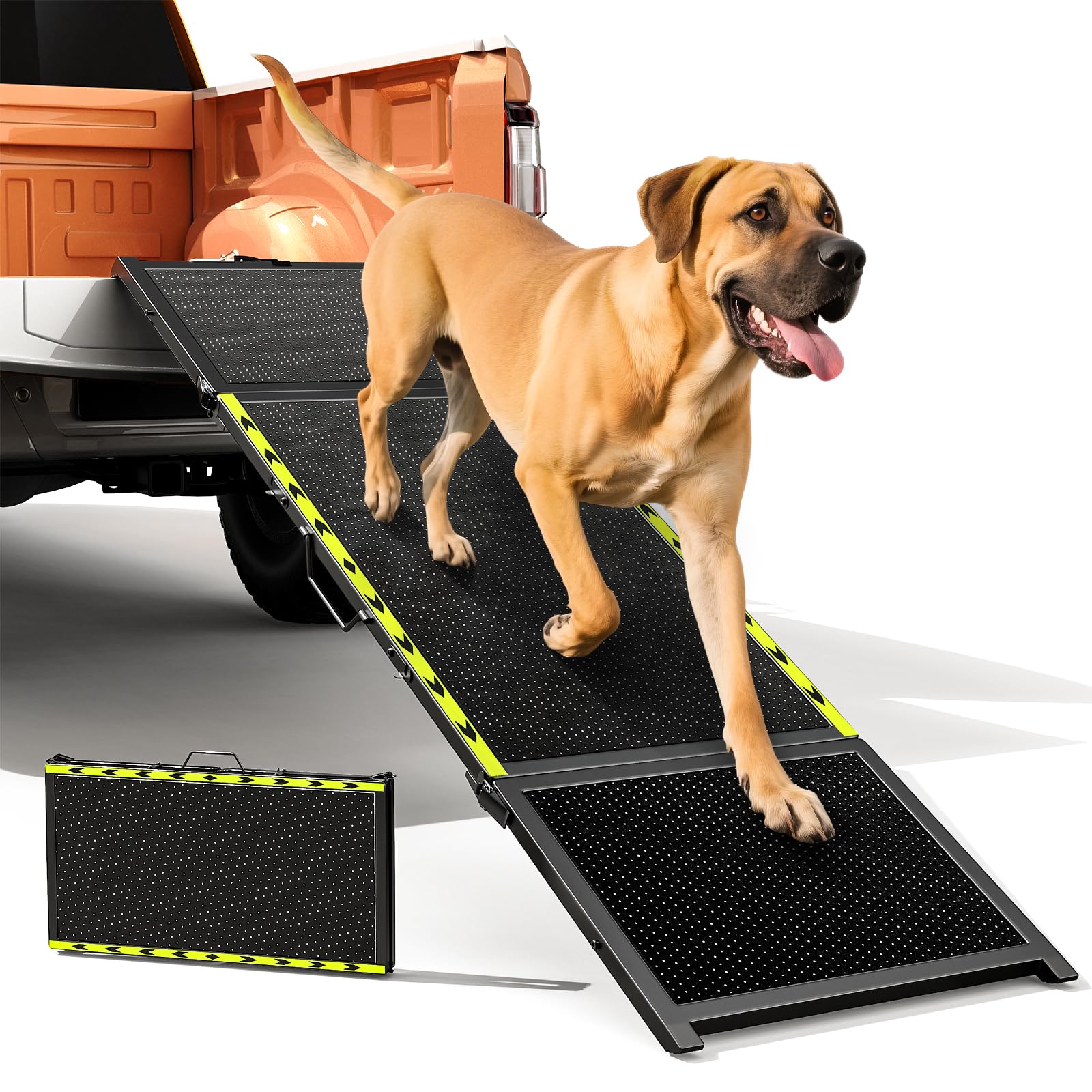 74'' L & 20'' W Longest Dog Ramp for Car. Chosen for real quality, fits naturally into modern pet