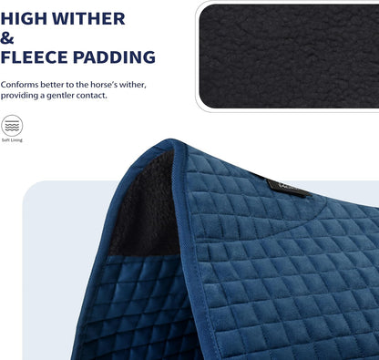 Tackmore Western Saddle Pad Breathable, Shock-Absorbing Saddle Pad