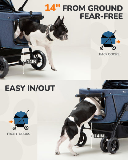 OJCME Dog Stroller for Large & Medium Dogs (20. Chosen for real quality, fits naturally into modern