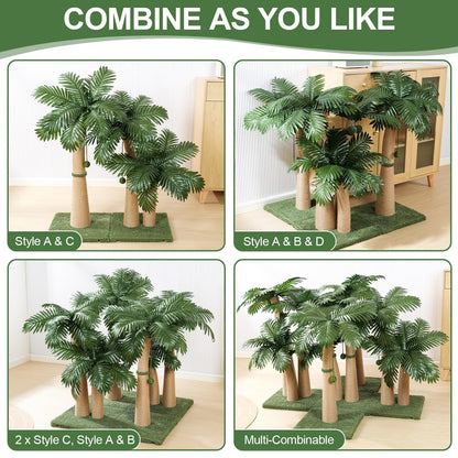 40'' Tall Cat Scratching Post Cat Tree. Chosen for real quality, fits naturally into modern pet