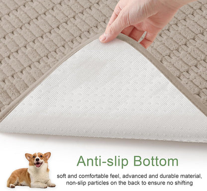 Washable Pee Pads for Dogs, 2 Pack Reusable Puppy Pads Dog Pads, Non-Slip Dog Pee Pads, Leakproof Pet Pee Pads Wee Wee Pads for Dogs. (Brown, 34"x36"(Pack of 2))