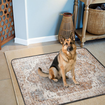 Washable Pee Pads for Dogs 2 Pack, Absorbent Reusable Puppy Pads Waterproof, Leakproof & Non-Slip Whelping Pad, Potty Training Pads for Dogs Playpen Mat 48x48