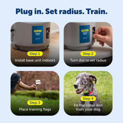 PetSafe Wireless Pet Containment System. Chosen for real quality, fits naturally into modern pet