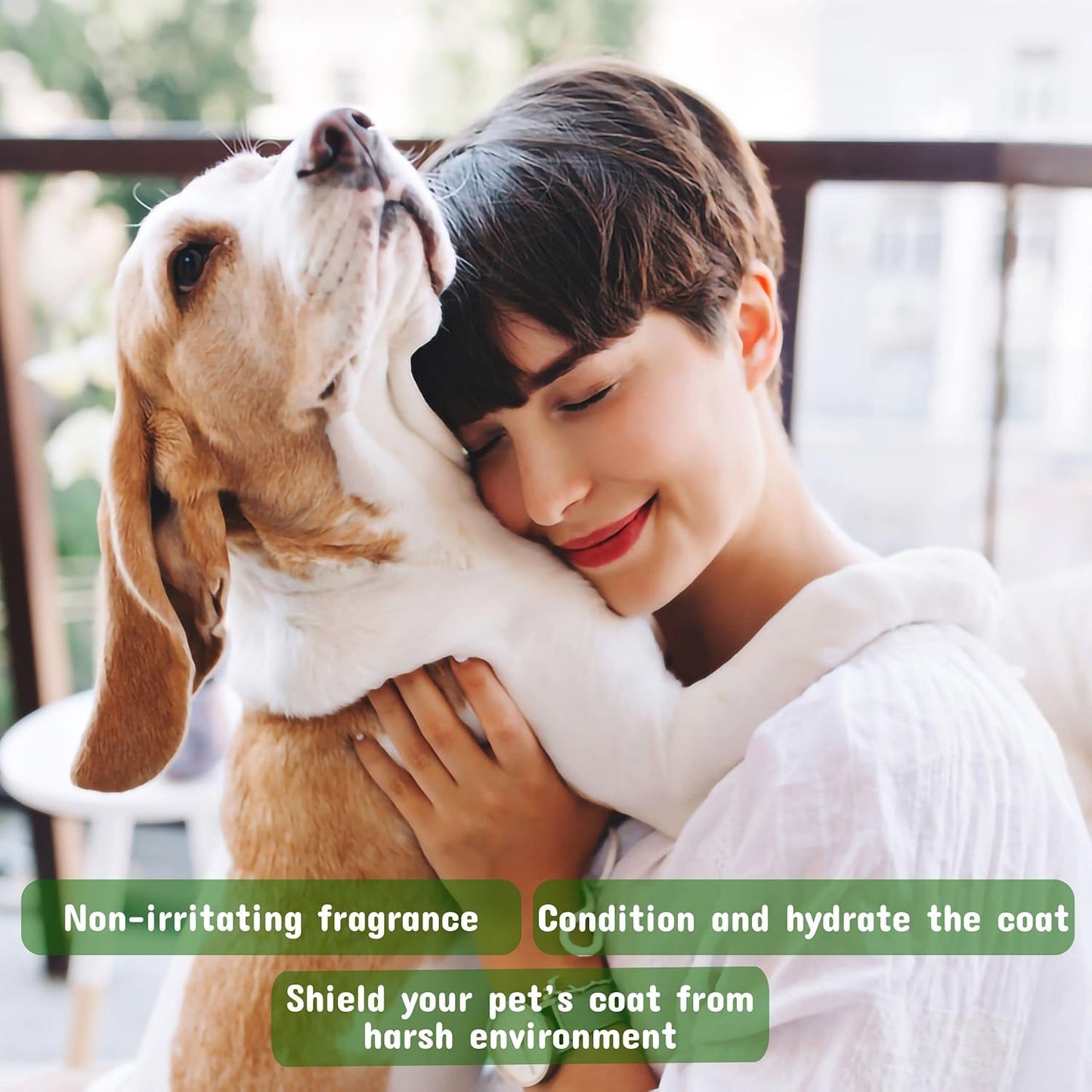 PET SILK Liquid Silk Serum, Leave-in Finishing Spray Conditioner & Detangler, Inused with Silk, Vitmain E & Panthenol Designed for a Shiny, Healthy & Moisturized Skin & Coat (11.6oz)