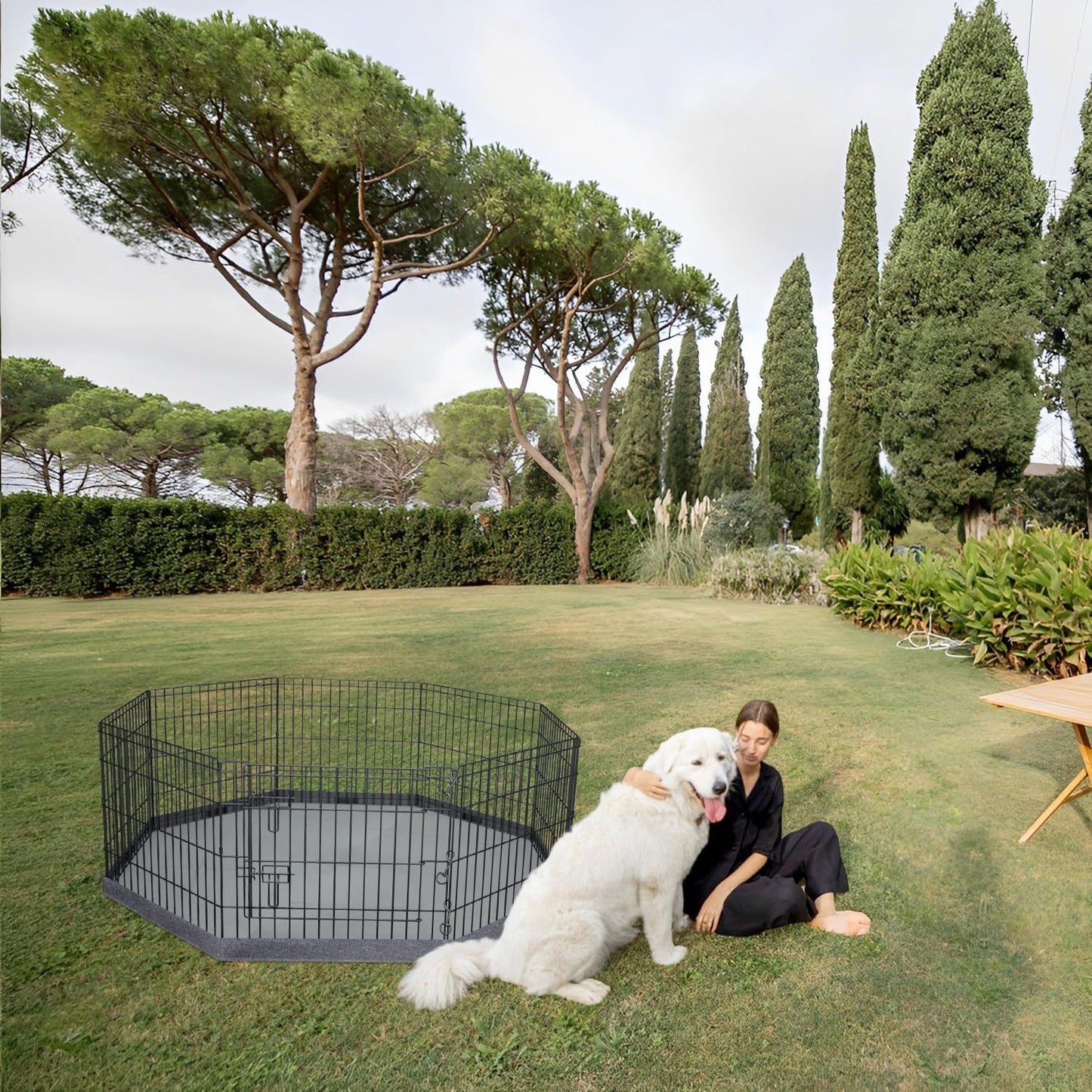 PETIME Foldable Metal Dog Exercise Pen/Pet Puppy. Chosen for real quality, fits naturally into