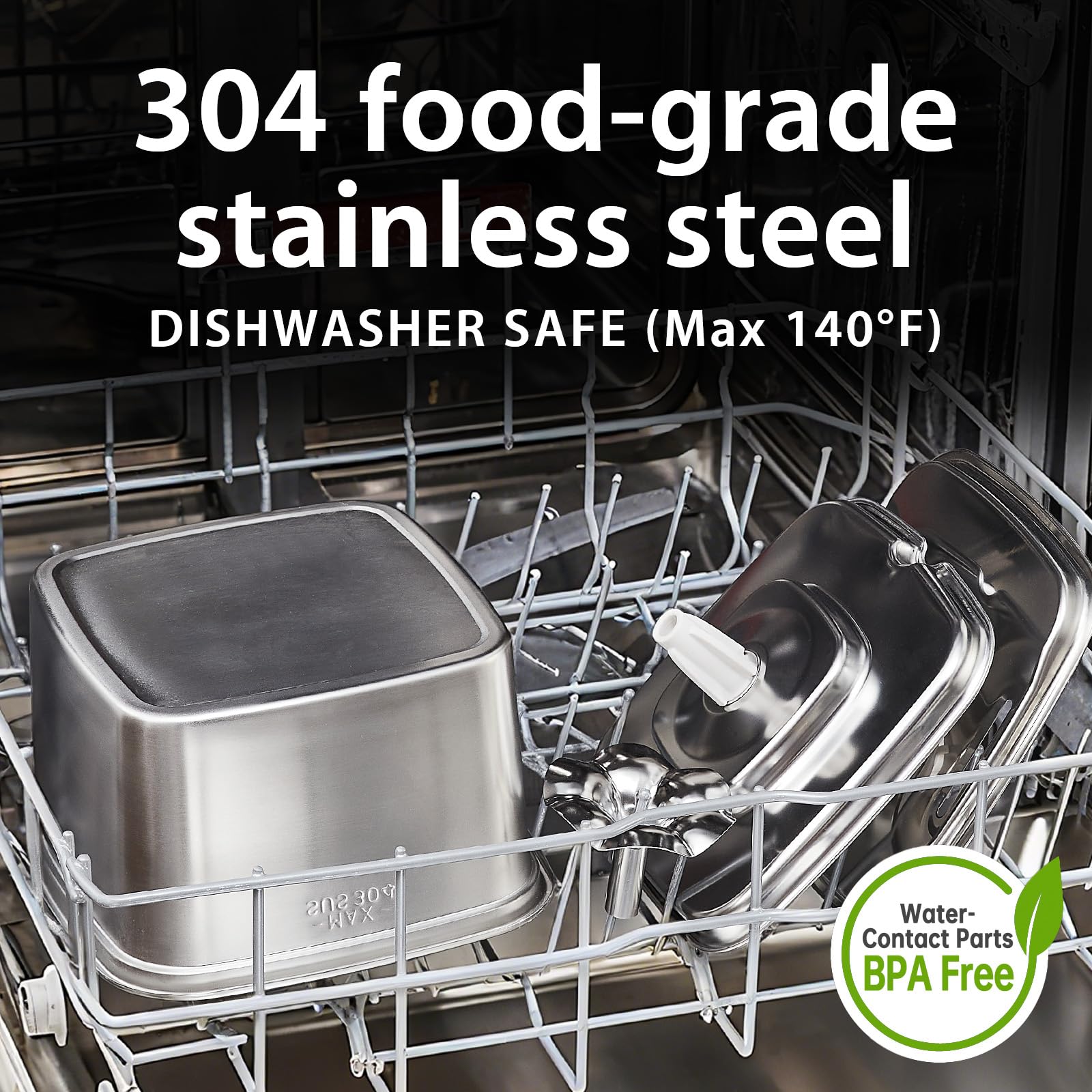 Veken Innovation Award Winner Stainless Steel Cat. Chosen for real quality, fits naturally into