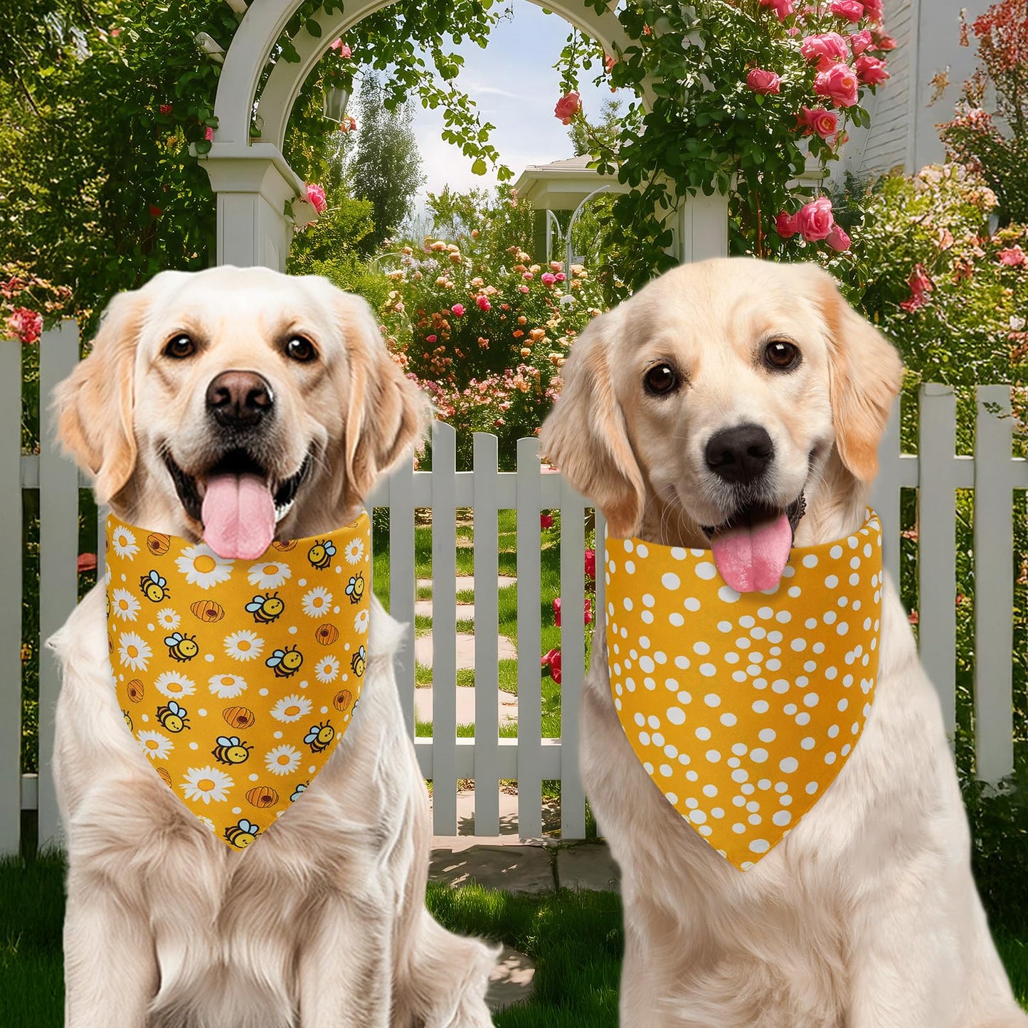 Agroon Spring Summer Dog Bandanas Large 3PCS. Chosen for real quality, fits naturally into modern
