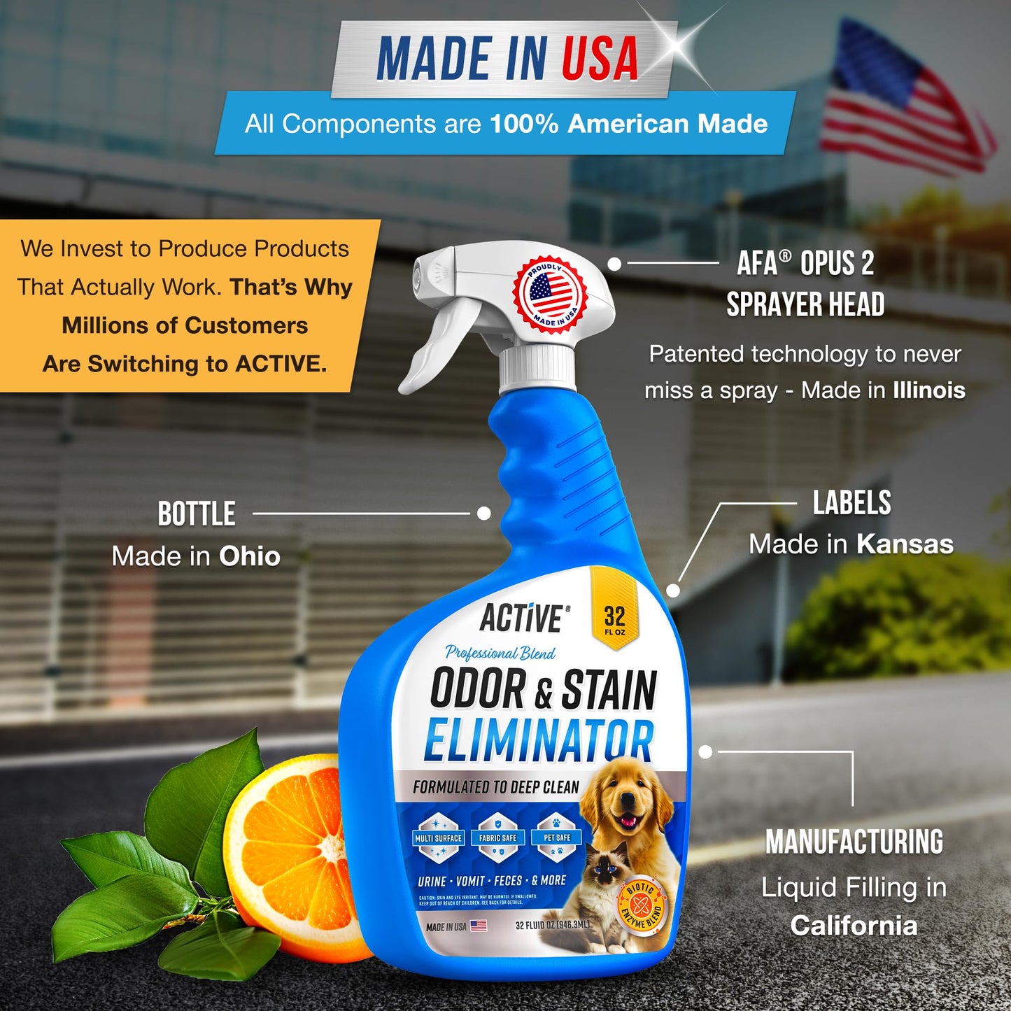 Pet Odor and Stain Eliminator. Chosen for real quality, fits naturally into modern pet homes.