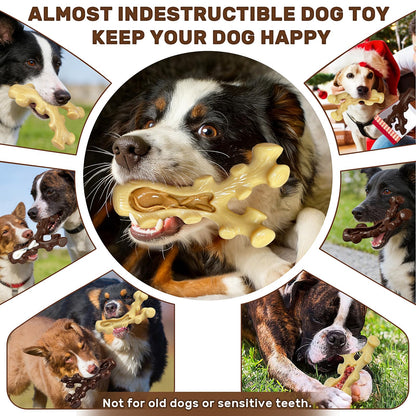 SIHRMIU 2 Pack Dog Chew Toys for Aggressive Chewers. Chosen for real quality, fits naturally into
