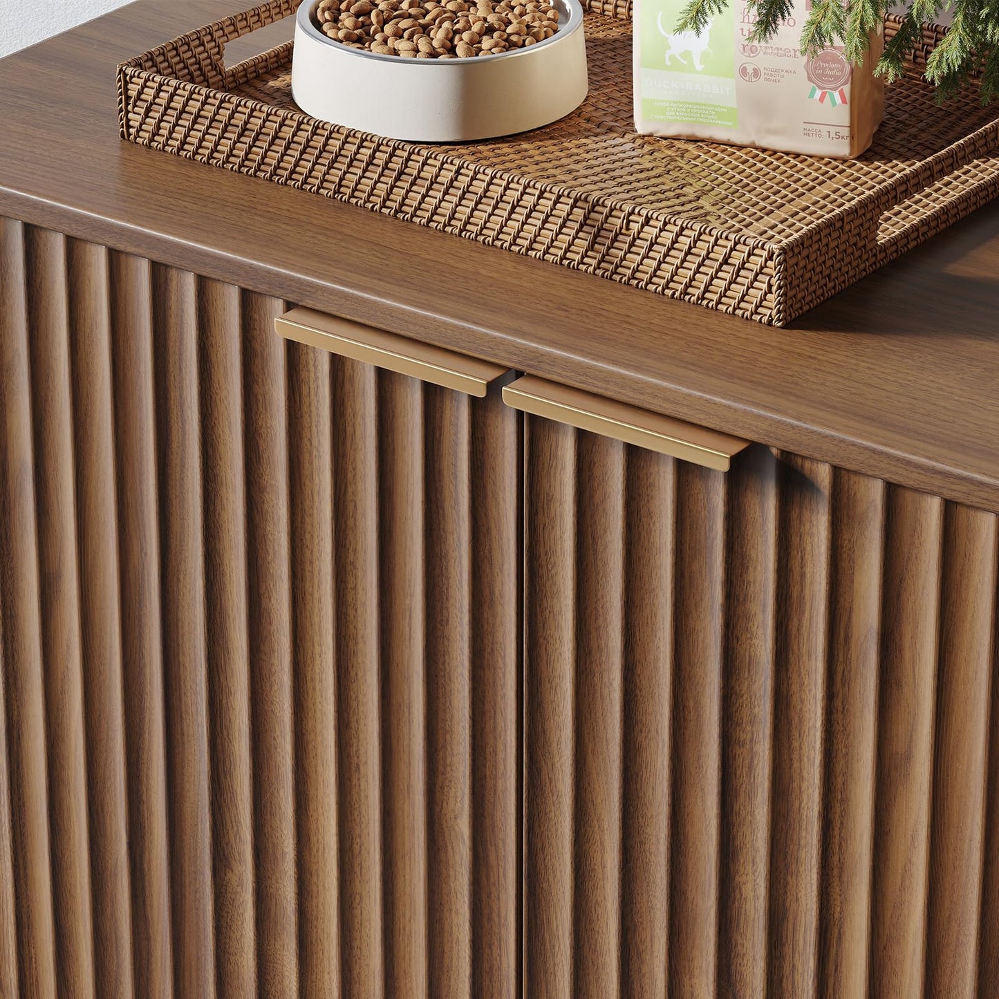 Evermagin 31.5" Cat Litter Box Enclosure Furniture. Chosen for real quality, fits naturally into