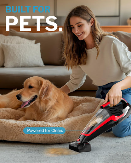 Powools Handheld Vacuum Cordless. Chosen for real quality, fits naturally into modern pet homes.