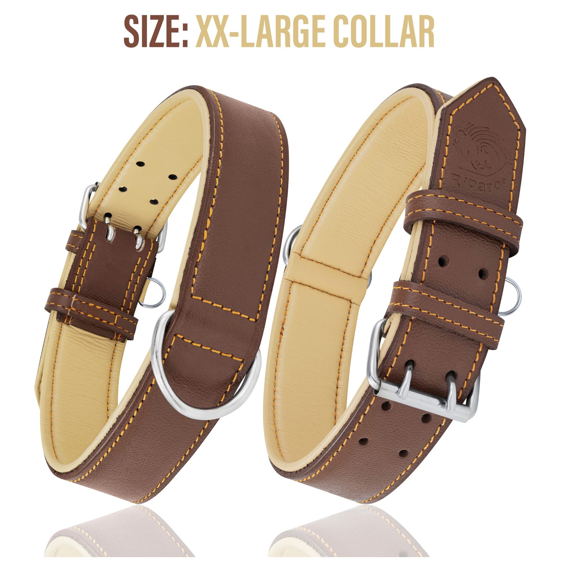 Riparo Adjustable Leather Dog Collar. Chosen for real quality, fits naturally into modern pet homes.