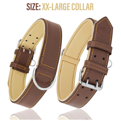Riparo Adjustable Leather Dog Collar. Chosen for real quality, fits naturally into modern pet homes.