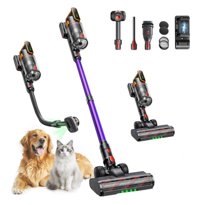 Cordless Vacuum Cleaner 55KPa 650W 70Mins Stick Vacuum. Chosen for real quality, fits naturally