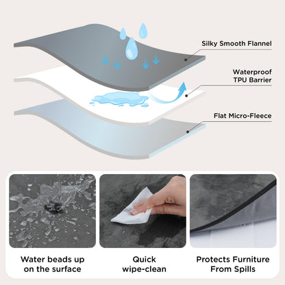 Bedsure Waterproof Blanket Soft Flannel Fleece Couch. Chosen for real quality, fits naturally into