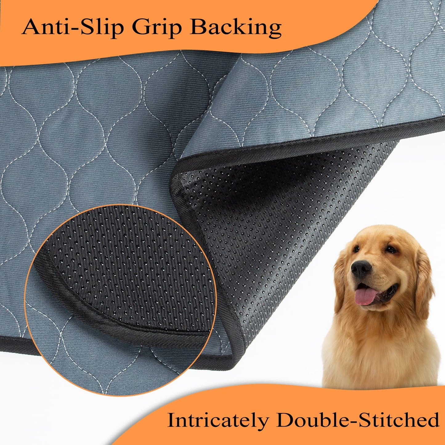 Bunlitent Extra Large Washable Pee Pads for Dogs 72" x. Chosen for real quality, fits naturally