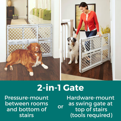 MYPET Universal Pet Gate: 26”. Chosen for real quality, fits naturally into modern pet homes.