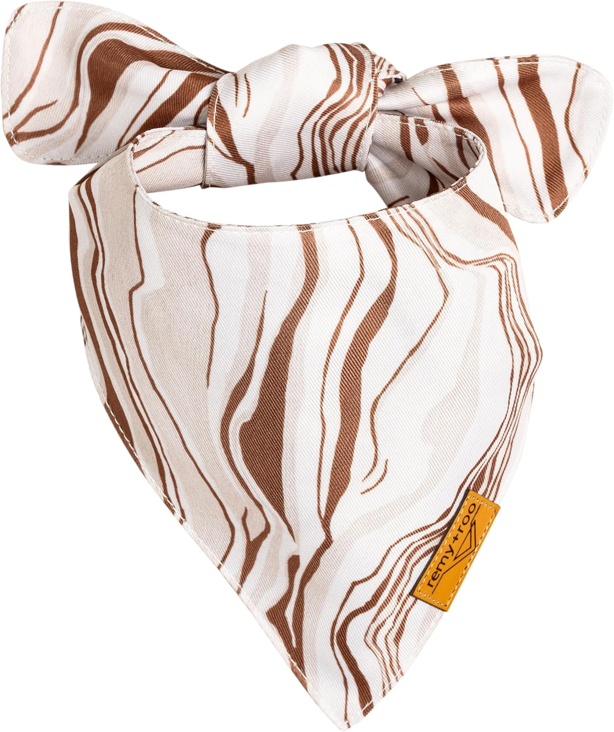 Remy+Roo Large Summer Dog Bandanas - 4 Pack Powell Set | Premium Durable Adjustable Polyester Fabric | Patented Shape Boy Dog Bandanas | Pack of Bandanas for Dogs