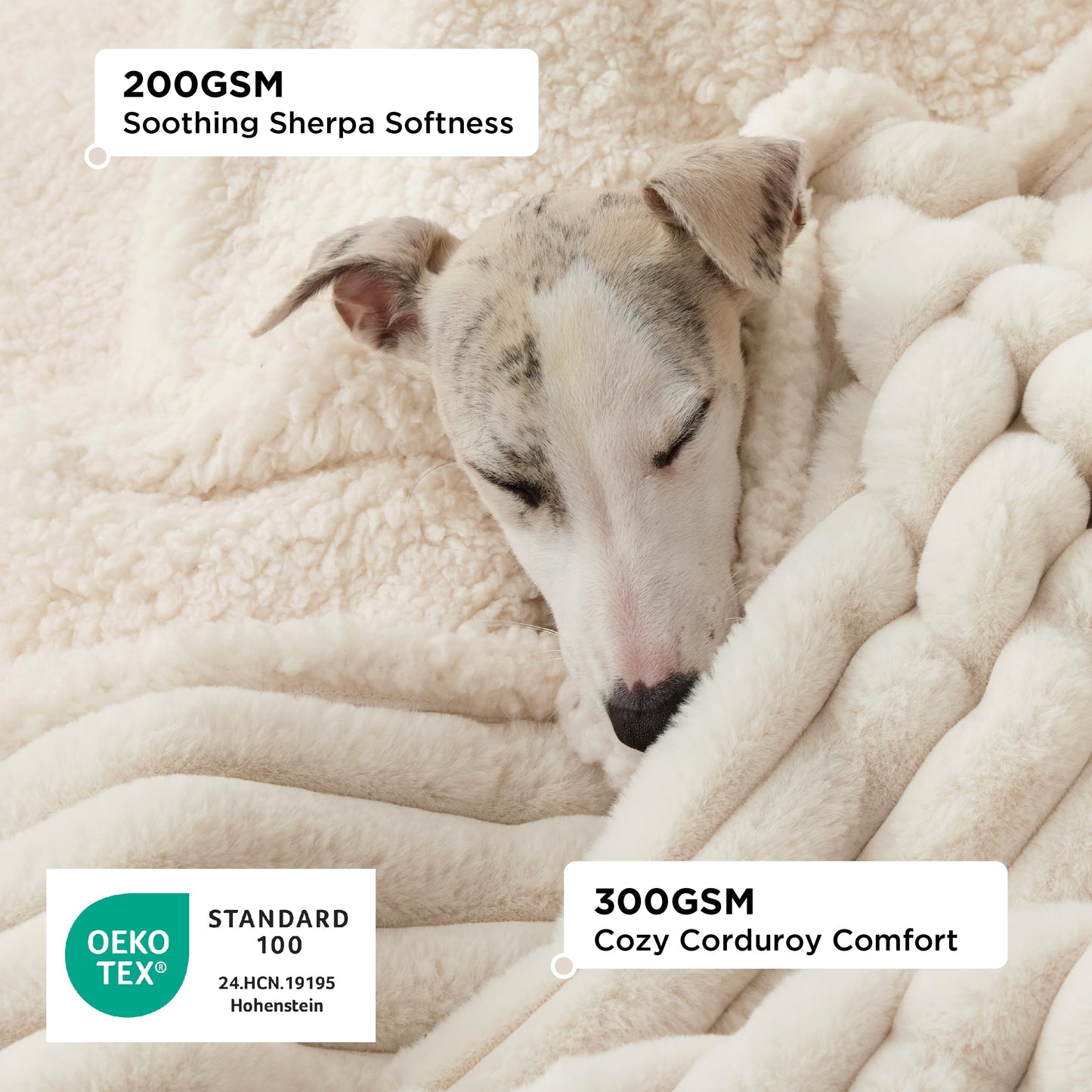 Bedsure ComfyFleece™ Waterproof Blanket for Bed. Chosen for real quality, fits naturally into