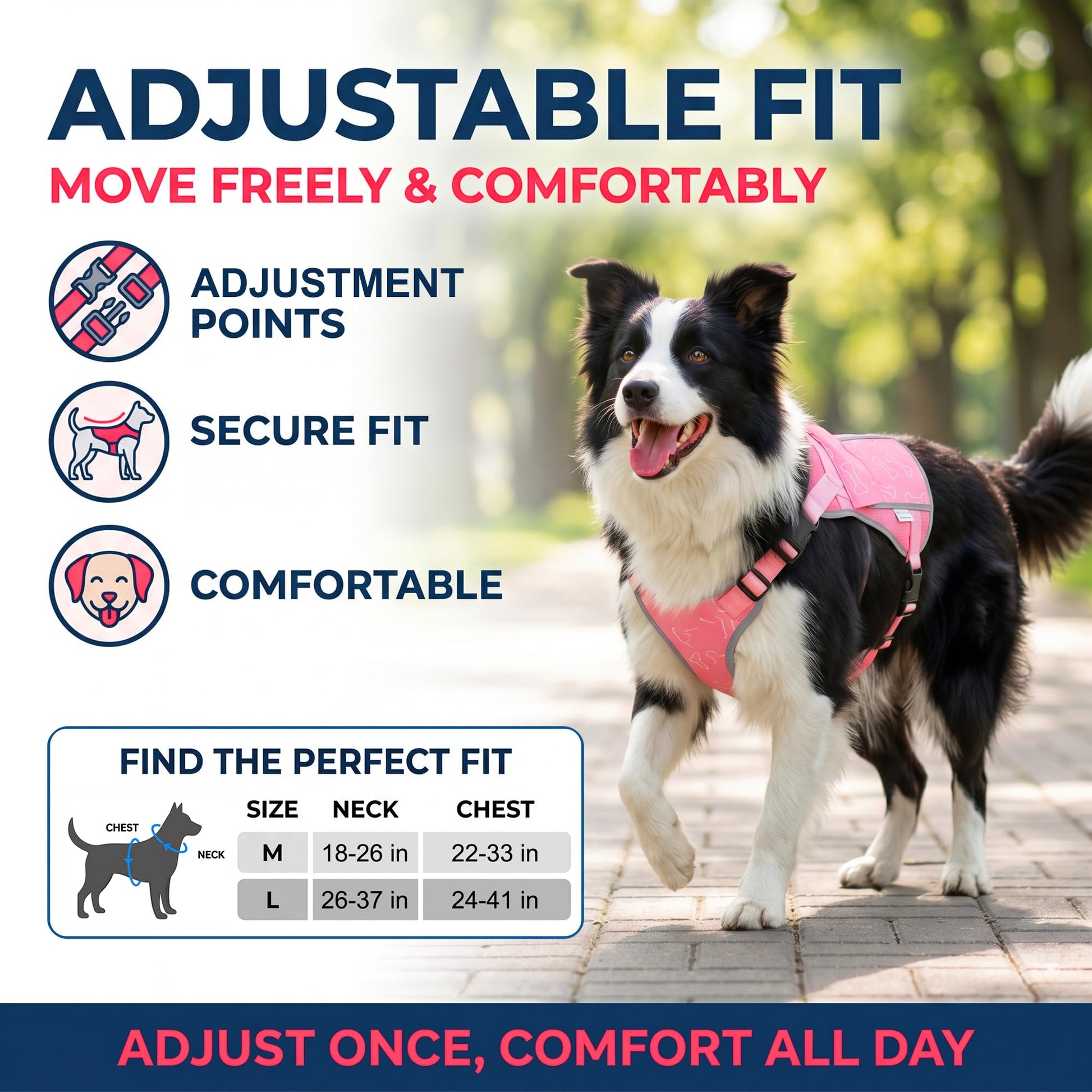 Cooling Dog Vest Harness with 4 Ice Packs. Chosen for real quality, fits naturally into modern pet