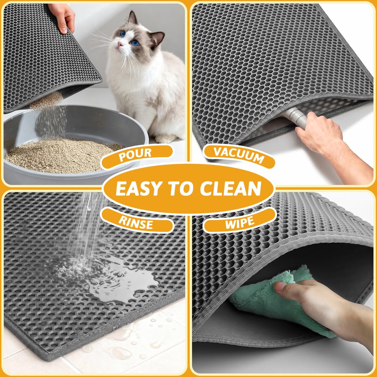Pieviev Cat Litter Mat. Chosen for real quality, fits naturally into modern pet homes.