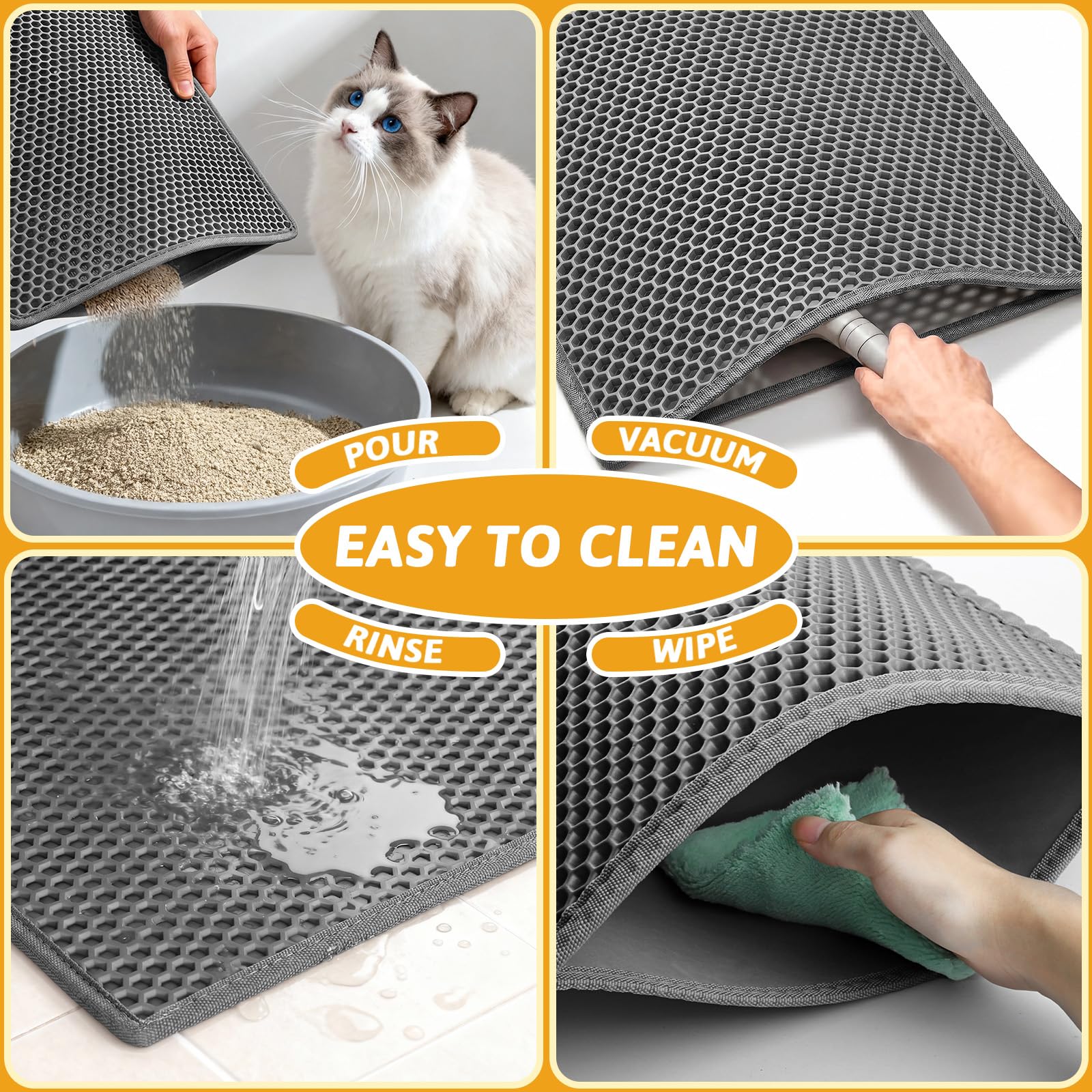 Pieviev Cat Litter Mat. Chosen for real quality, fits naturally into modern pet homes.