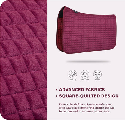 Tackmore Western Saddle Pad Breathable, Shock-Absorbing Saddle Pad