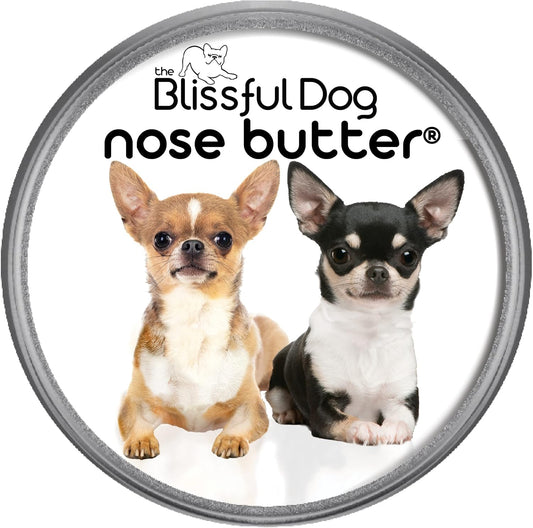 The Blissful Dog Smooth Coat Chihuahua Nose Butter for Dry, Cracked Skin, Lick-Safe Dog Nose Balm