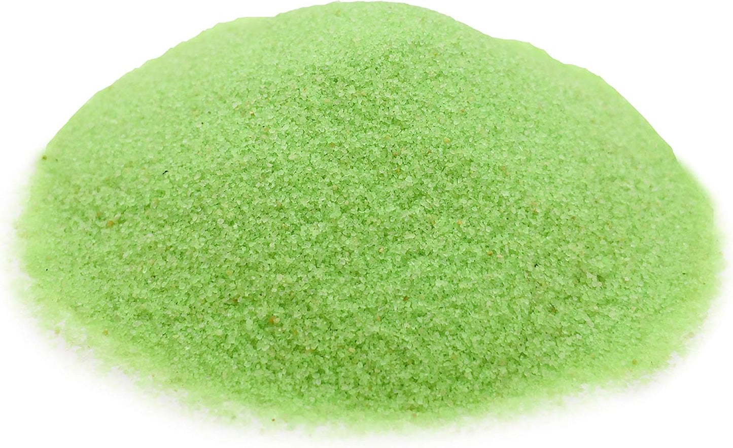 Alternative Imagination Lime Green Sand - Fine Sand for Zen Garden, Resin Incense Burner, Smudge Bowl, Ritual Incense, Cast Iron Cauldron, Unity Ceremony, Sensory Bin Table, Crafts (1 Pound)