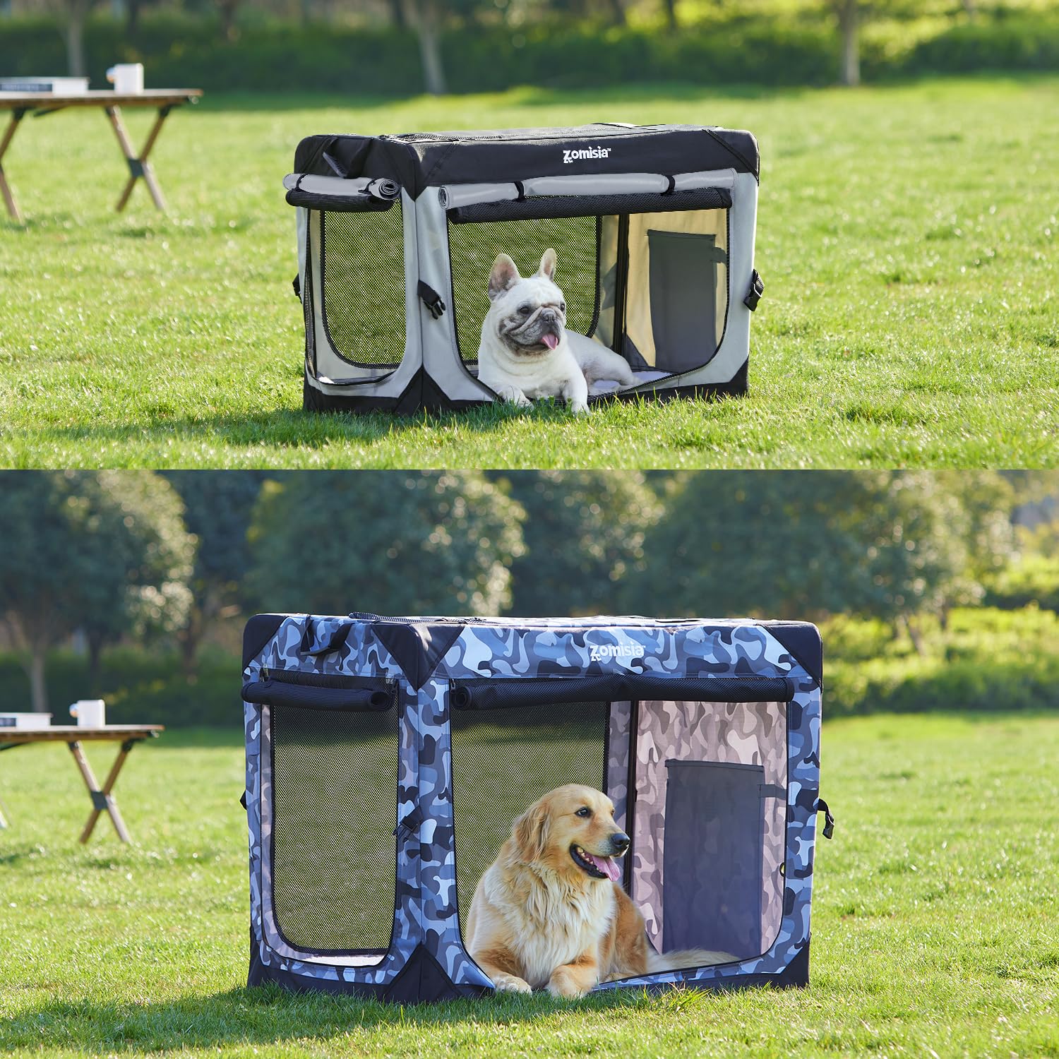 ZOMISIA 36 Inch Collapsible Dog Crate for Large Dogs. Chosen for real quality, fits naturally into