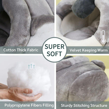 JanYoo Hamster Guinea Pig Supplies Bed Accessories House Hedgehog Cage Supplies Chinchilla Ferret Rat Gerbil