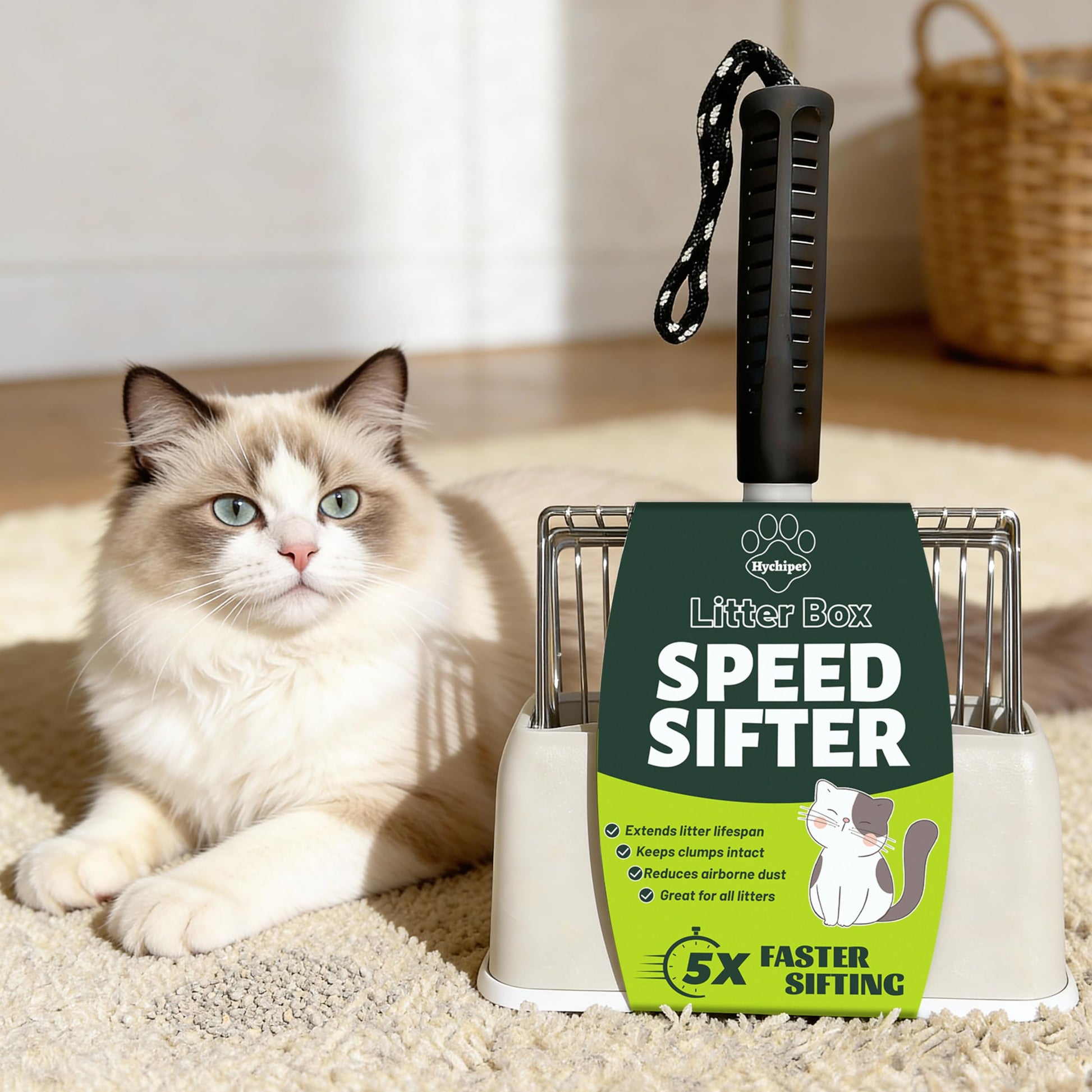 [2026 Version]Efficient Metal Cat Litter Scoop. Chosen for real quality, fits naturally into modern