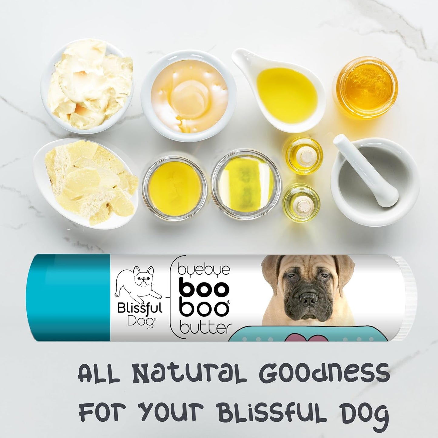 The Blissful Dog .15 oz Tube Bullmastiff Booboo Butter
