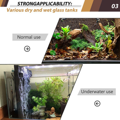 17.7x11.8in Rock Terrarium Background,3D Reptile Tank Background Board,Amphibian Stereo Backdrop Wall,Lizard Snake Gecko Spider Turtle Fish pet silo Background Decorative Panel(Yellow)